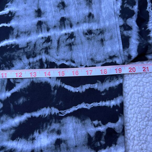 Nicole Miller Black White Tie Dye Set Crop Top Leggings Small - Picture 11 of 15